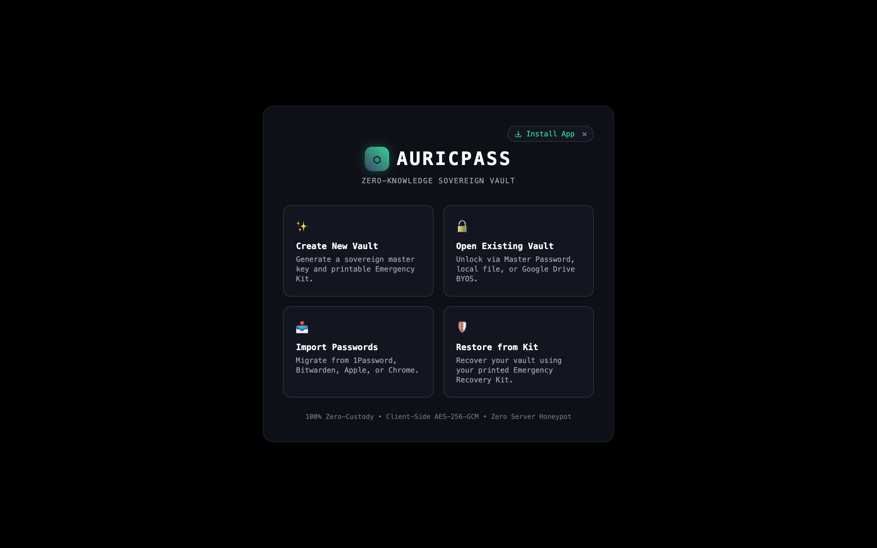 AuricPass V2 3D System Topology